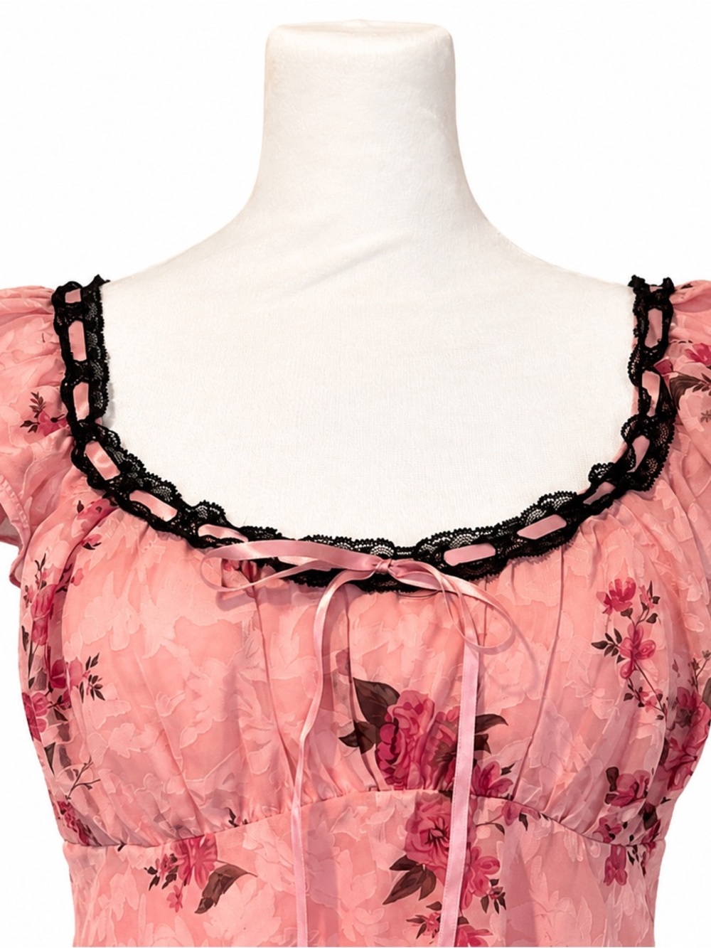 NWT (M) For Love & Lemons Guinevere Summer Slip Dress - Picture 2 of 10